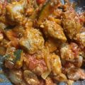 bbkoman's cooksnap of when they made 鶏もも肉のトマトソース煮込み.