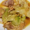 ヨシヨッシー's cooksnap of when they made 鶏肉とキャベツのカレー炒め.