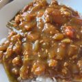 ゆるмαмα's cooksnap of when they made 大量消費♪オクラとトマトのキーマカレー.