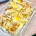 acn_oo's cooksnap of when they made 白菜大量消費☆牛バラ肉と白菜の卵とじ丼.
