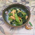 みかかめ's cooksnap of when they made 簡単☆小松菜のごま和え炒り卵入り.