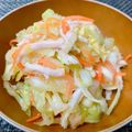 ☆３匹の子ぶた☆'s cooksnap of when they made キャベツと鶏胸肉のモリモリおかずサラダ.