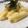 にゃつめ〜's cooksnap of when they made おつまみに〜わさび醤油が美味し♡山芋短冊.