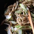 れんげにゃにゃ's cooksnap of when they made ｾﾛﾘとごぼうの塩きんぴら.