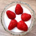 悠LOVE航's cooksnap of when they made いちごと低脂肪ヨーグルト☆ケーキ風.