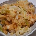 ヨシヨッシー's cooksnap of when they made 簡単！厚揚げとキャベツのコチュジャン煮.