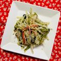 チェックのミニくま's cooksnap of when they made うちの味☆じゃがいもと海苔のナムル♪.