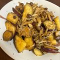 あやママ99's cooksnap of when they made ☆さつまいもときのこの甘辛炒め☆.