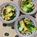 ふたごゆき's cooksnap of when they made すぐ一品☆チンゲン菜と油揚げの麺つゆ炒め.