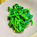ariyuch's cooksnap of when they made 白だしで「菜の花のお浸し」.