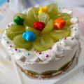 ♡はづき♡'s cooksnap of when they made シャインマスカットのレアチーズケーキ.