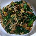 ゆりのもり's cooksnap of when they made 5分でできるほうれん草ナムル.