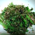 msy0730's cooksnap of when they made 簡単手軽な【かき菜のナムル】.