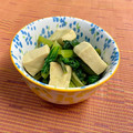 島子☆'s cooksnap of when they made 高野豆腐小松菜炒め♪風邪のあとの咳に簡単.