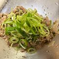 にこちゃんち's cooksnap of when they made 鯖缶で薬味たっぷりで食べるおつまみ♪.