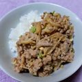 ponnko's cooksnap of when they made 簡単！ご飯が進む肉味噌そぼろ♪.