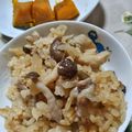 まりゆりひろこ's cooksnap of when they made 豚肉と舞茸の甘辛コチュジャン炊き込みご飯.