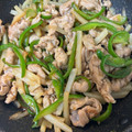 こつこつ地道に's cooksnap of when they made 豚こま切れ肉で作る◎お手軽青椒肉絲.