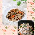 ♪としクック♪'s cooksnap of when they made れんこんと冷蔵庫にあるものできんぴら.