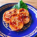 あっちゃんキッチン♪'s cooksnap of when they made ハムステーキのオイバター焼き☆.