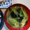 まみお✳'s cooksnap of when they made 簡単#茗荷たけのお味噌汁.
