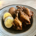 ku1706's cooksnap of when they made 手羽元とゆで卵の旨煮.