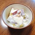 もふもふクロさん's cooksnap of when they made さつまいもとりんごの簡単スイーツ.