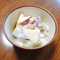 もふもふクロさん's cooksnap of when they made さつまいもとりんごの簡単スイーツ.