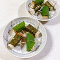 みぽぽ37's cooksnap of when they made チーズ竹輪大葉と海苔巻き.