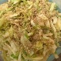 マトリョーシカ1号's cooksnap of when they made キャベツ大量消費！やみつきキャベツ.