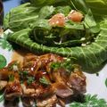 まもくるりん's cooksnap of when they made 【野菜ソムリエ】京壬生菜のりんごサラダ.