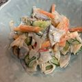 cookjen's cooksnap of when they made れんこんとカニカマのサラダ.