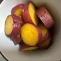 rieko0505's cooksnap of when they made ぱぱっと簡単、さつまいもの甘煮.