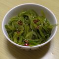 ぽっぽりーな's cooksnap of when they made シャキシャキ生茎わかめの中華サラダ.