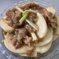 Rick_t's cooksnap of when they made 豚肉とカブ炒め煮.