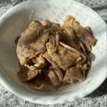 yu🐓's cooksnap of when they made 超安♪豚こま♡めんつゆにんにくマヨ焼き.