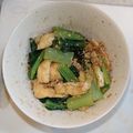 ミロ9607's cooksnap of when they made 小松菜と油揚げのごま和え.