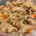 ジョゥ's cooksnap of when they made ひじきと鶏肉の炊き込みご飯.