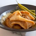 E吉☆'s cooksnap of when they made インゲンと車麩の冷たい煮浸し♪熱々も♪.