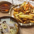 うめもん's cooksnap of when they made ❋さつま芋と玉葱のかき揚げ❋.