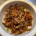 1173tmk☆'s cooksnap of when they made 本当に美味しいセロリのきんぴら～♪.