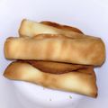 ゆえにゃんこ's cooksnap of when they made 超簡単♪卵白１個で『シガレットクッキー』.