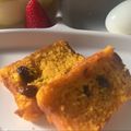 sumiccho's cooksnap of when they made 一番簡単でヘルシーな米粉キャロットケーキ.