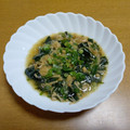 55才のおじさん's cooksnap of when they made 居酒屋お通し風♪なめたけとワカメの和え物.