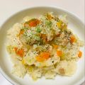 azbjbn's cooksnap of when they made 炊飯器におまかせ！洋風炊き込みご飯.