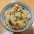 ママメイン！時々子供's cooksnap of when they made モチモチ！なめこの炊き込みご飯.