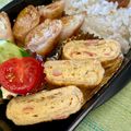 ビートルズ食堂's cooksnap of when they made 彩りも味も絶品😋カニカマだし巻き卵🦀🥚.