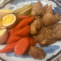 バウチャン's cooksnap of when they made 簡単20分☆鶏もも肉とゆで卵のさっぱり煮.