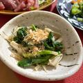 フジぽん's cooksnap of when they made やみつき♪えのきとニラのおひたし.