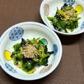 にきけん's cooksnap of when they made ほうれん草のお浸し　海苔で一味アップ♪.